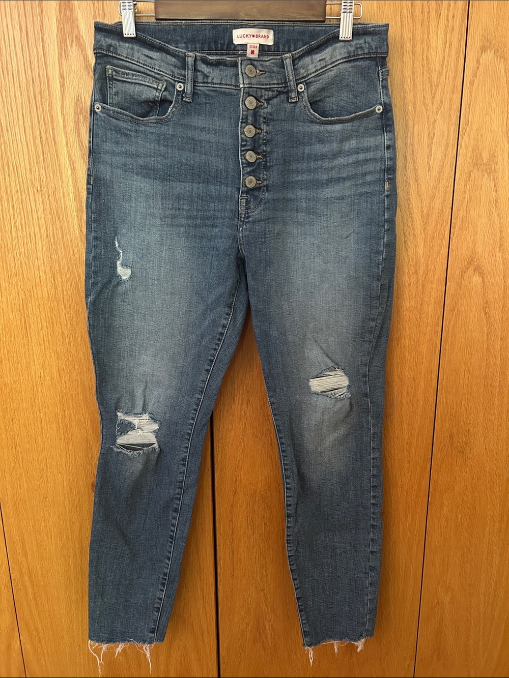 Lucky Brand Bridgette High Rise Skinny Jeans